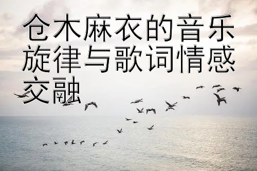 仓木麻衣的音乐旋律与歌词情感交融