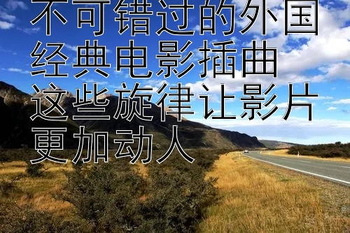 不可错过的外国经典电影插曲  
这些旋律让影片更加动人